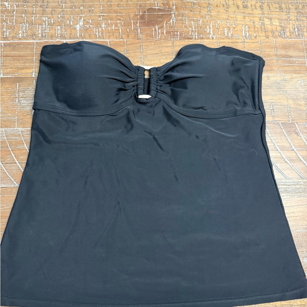 3/$10 Black Strapless bikini Top